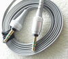 Grey Audio AUX Cable WIRE For Sony MDR-X10 XB920 XB910 Headphones Headset