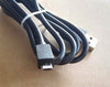 Black Micro USB Cable Cord for JBL Flip 3 Flip 4-BLUE Clip + Charge 3 Speaker