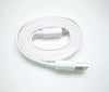 White Lenovo 3ft Micro USB DC Fast Charger Flat Cable Cord For phones & tablets