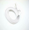 White Lenovo 3ft Micro USB DC Fast Charger Flat Cable Cord For phones & tablets