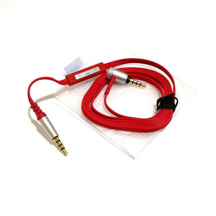 3.5mm Aux Audio Stereo Remote Mic Cable for Sony MDR XB950BT XB950N1 Headphones