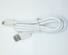 White Micro USB Cable Cord for JBL Flip 3 Flip GO PULSE3 Clip + Charge 3 Speaker