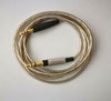 Replacment 5N OFC Upgrade Silver Audio Cable For Creative live 2 Aurvana Live!2