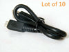 10X 0.3m Blackberry 3A Short Micro USB DC Fast Charger Cable Cord Android phone