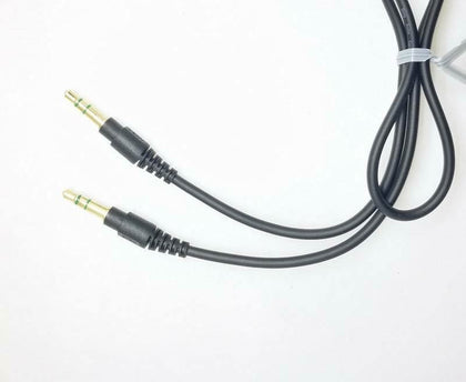 FOR  Double End Sony 3.5mm Male Gold Jack MP3 Audio Car AUX Short Cable Cord