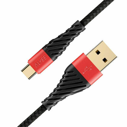 4Ft USB 3.1 USB-C Type C Male to USB 3.0 Type A Male Fast Charging Cable Nylon