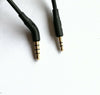 2.5mm to 3.5mm Male to Male Audio Stereo Headphone Jack Spring Cable cord