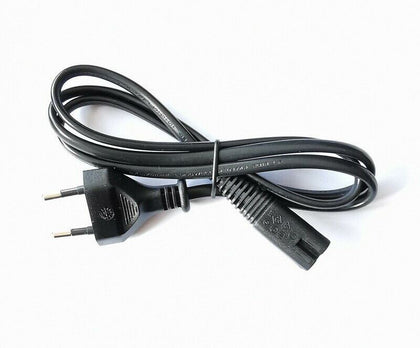 EU 1m 2-prong Power cable cord for Microsoft 1536 1625 Surface Pro 2 3 4 charger