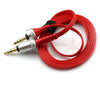 RED 3.5mm Audio AUX Cable WIRE For Sony MDR-X10 XB920 XB910 Headphone Headset