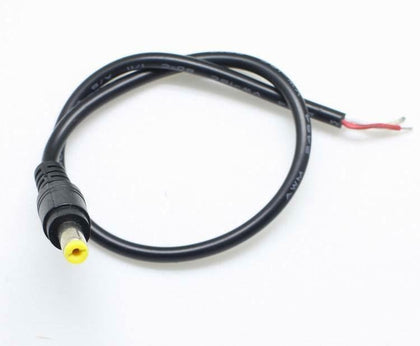 5.5mm 2.1mm Male Plug Power DC Extension Cable lead Jack for CCTV Camera DVR DIY