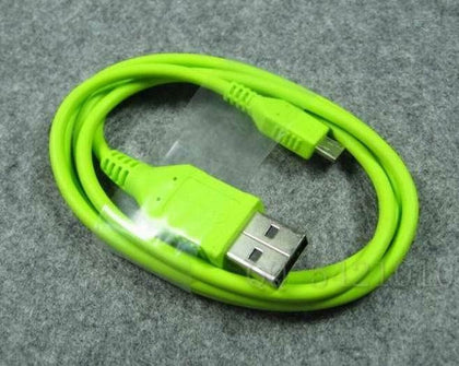 AU KDDI Green 1m Micro USB Data Cable For  android cellphone & tablet Universal