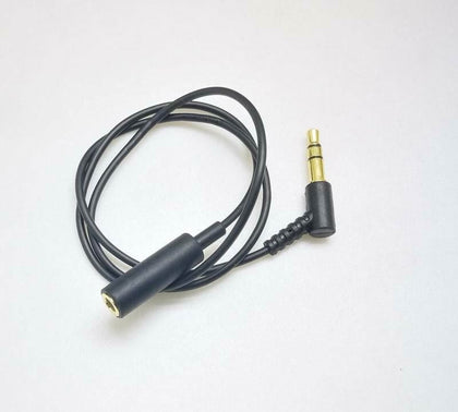 Gold-plated Short Male to Female 3.5mm Audio Stereo Aux Extension Cable Cord