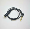 Gold-plated Short Male to Female 3.5mm Audio Stereo Aux Extension Cable Cord