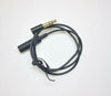 Gold-plated Short Male to Female 3.5mm Audio Stereo Aux Extension Cable Cord