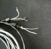 3.5mm Jack DIY Earphone Headphone Audio Cable Repair Silver plated Cord Wire