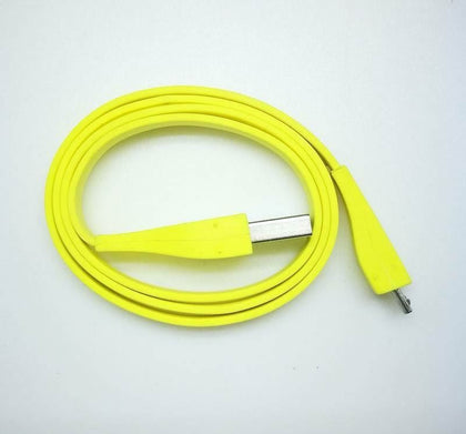 2ft  PC/DC charge Micro USB Cable For Logitech UE BOOM Bluetooth Speaker yellow