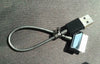 0.6ft USB Sync Cable Charger For Samsung Galaxy P1000 P7500 P6800 P3100 P5100