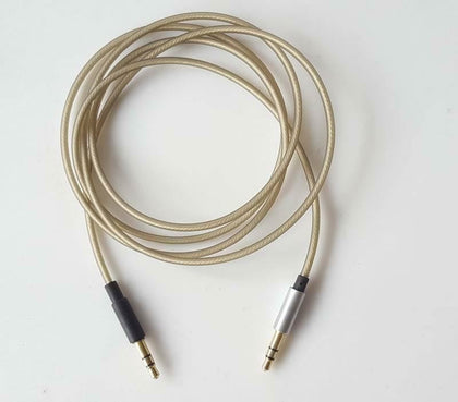 Upgrade Sliver Audio AUX Cable For SONY MDR-1R 1RBT 1RNC MDR-Z1000 MDR-7520