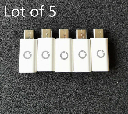 5X USB 3.1 Type C Female to Micro USB Male Adapter Converter Connector USB-C