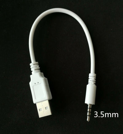 3.5mm Male Jack To USB 2.0 A Male Car AUX Audio Adapter Converter Cable 20cm