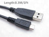 2X Blackberry Short 30CM 1ft Micro USB Data Charger Cable Cord  for Power Bank