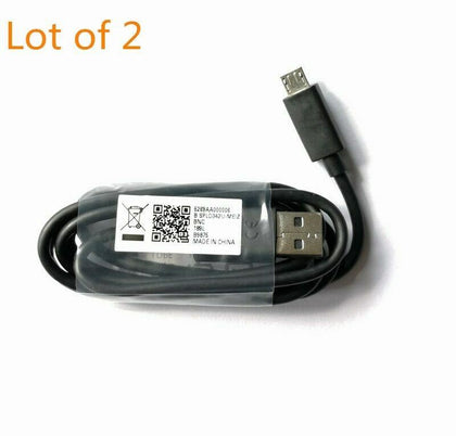 2X Universal Micro USB Data Cable Cord 5269A - For Mororola cellphone & tablets