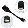 Micro-USB Male to USB 2.0 Female Host OTG Adapter Cable for Nexus  LG Samsung