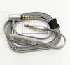 4ft Audio cable for sony mdr-x10 x 10 headphones with Mic control remote Gray