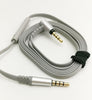 4ft Audio cable for sony mdr-x10 x 10 headphones with Mic control remote Gray