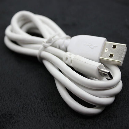 Micro USB Data Sync Charger Cord DATA Cable 22AWG 2.1A Rapid Charging -White