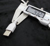 Micro USB Data Sync Charger Cord DATA Cable 22AWG 2.1A Rapid Charging -White