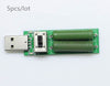 5x Discharge Interface Load Resistor USB with Switch 2A or 1A USB Power Adapter