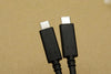 1M Type C USB-C Male to usb-c male Black Cable Lead 10Gbps 20V 3A 60W 100W