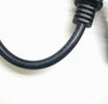 2pin to 3 Prong EU Power Cable 1FT AC Power Cord 3 Pin Cable For Laptop PC