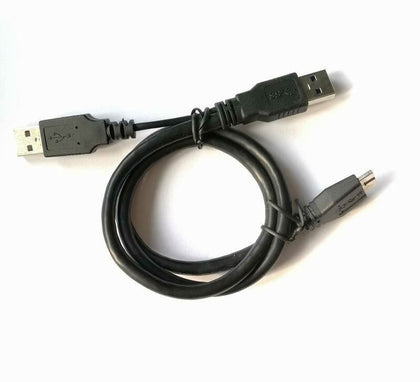 2FT Dual USB 3.0 A Male to Micro B Y Black Power Data Cable Mobile Hard Disk