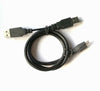 2FT Dual USB 3.0 A Male to Micro B Y Black Power Data Cable Mobile Hard Disk