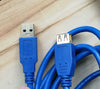 Premium 6FT SuperSpeed  USB 3.0 A Male to Female Extension Cable Cord Blue