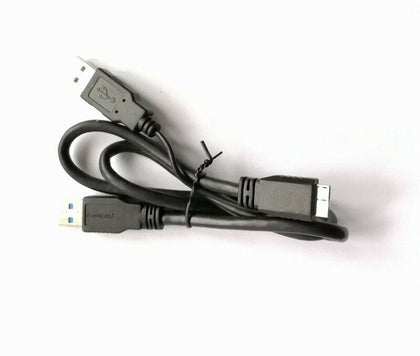 2ft Dual USB 3.0 Type A to Micro-B USB Y Shape Cable for External Hard Drives