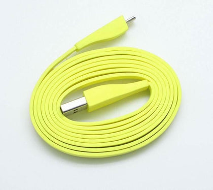 4Ft Yellow Flat USB Cable for Logitech UE BOOM UE BOOM 2 UE ROLL / WONDERBOOM