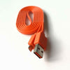 Micro USB Fast Charge Flat orange Cable Cord for JBL Charge 3+ Flip 4 Speaker