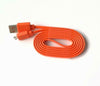 Micro USB Fast Charge Flat orange Cable Cord for JBL Charge 3+ Flip 4 Speaker