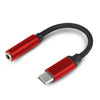 USB 3.1 Type C to 3.5mm Audio Earphone Adapter Cable Converter w/ DAC & Headset