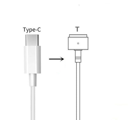 60W PD USB C to DC 60W MagSafe2 Charger Cable For MacBook AIR Pro 15 13