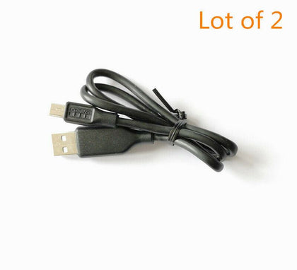 2X 50cm Mini USB Cable USB 2.0 Cable Charger Cord  for GoPro Hero 3+ & Hero HD