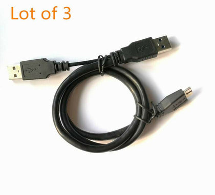 3x 0.6m USB 3.0 USB3.0 A Male Y Cable Cord For Toshiba External Hard Drive Disk