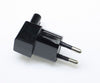 Wireless EU plug to figure 8 IEC C7 receptacle plug adapter EU 2-pin to figure 8