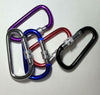 10x Outdoor Steel D-Ring Screw Locking Carabiner Hook Clip Climbing Keychain D