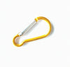 10X Aluminum Snap Hook Carabiner Gourd shape Key Chain Clip Hiking Camp 45mm