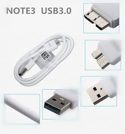 1m White USB 3.0 Data Sync Charger Cable ET-DQ11Y1WE For  Galaxy Note3 S5