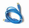 Premium 1.8m 6FT  USB 3.0 A Male to Female Extension Cable Cord Blue 5Gbps